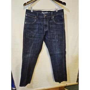 Wrangler Men's Retro Slim Boot Jeans, Size 33x30, Faded Blue, Comfort Cowboy